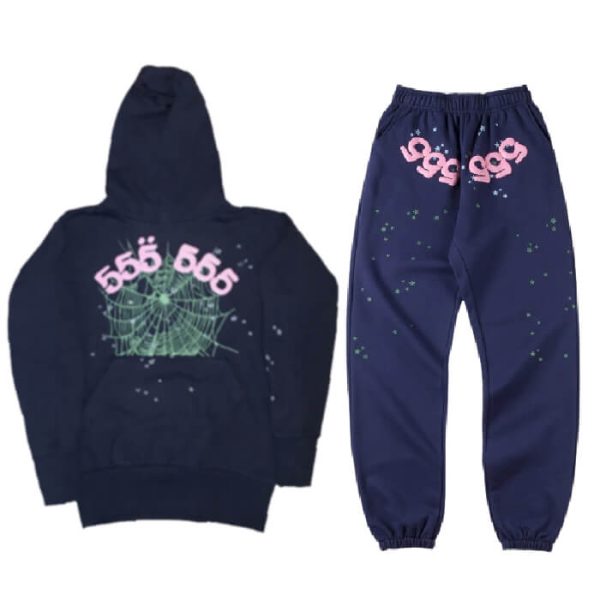 Sp5der 555555 Tracksuit – Blue