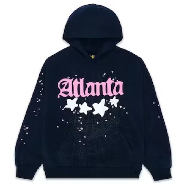 Sp5der Atlanta Hoodie – Navy
