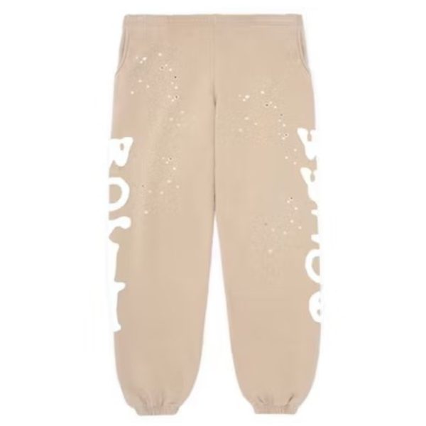 Sp5der Beluga Sweatpants - Light Brown