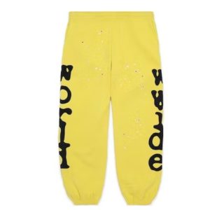 Sp5der Beluga Sweatpants - Yellow
