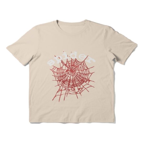 Sp5der Essential T-shirt - Beige