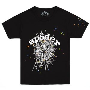 Sp5der OG Web V2 Baby Tee - Black