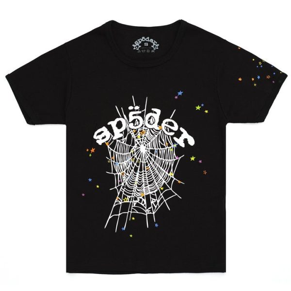 Sp5der OG Web V2 Baby Tee - Black