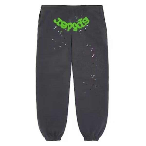 Sp5der Wait Web Sweatpant - Slate Grey