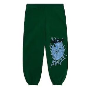 Sp5der Web Sweatpants - Hunter Green